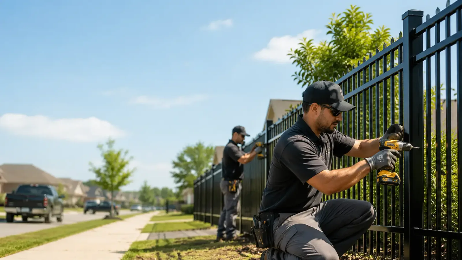 Metal Fence Installation in Barton, MD